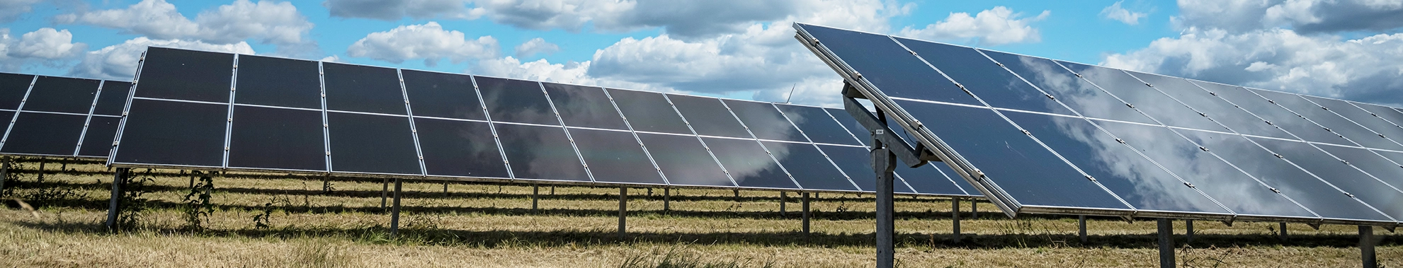 Ferme de panneaux solaires